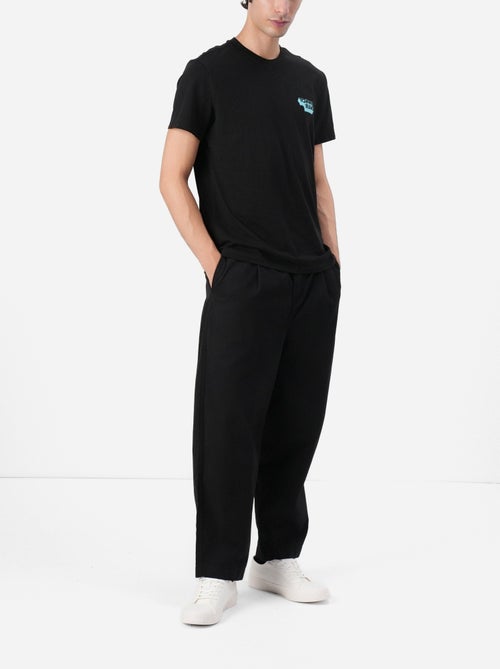 Tee Shirt Tommy jeans Tjm slim stack logo tee - Kiabi