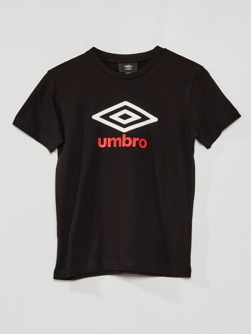 Tee-shirt 'Umbro' Noir - Kiabi
