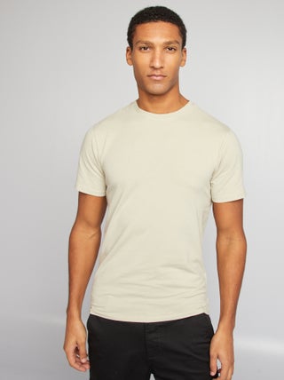 Tee-shirt uni - Muscle fit