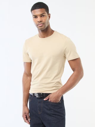 Tee-shirt uni - Slim fit