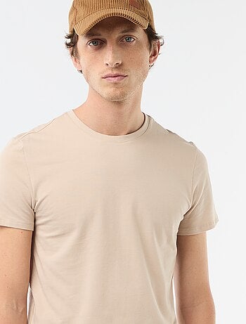 Tee-shirt uni - Slim fit