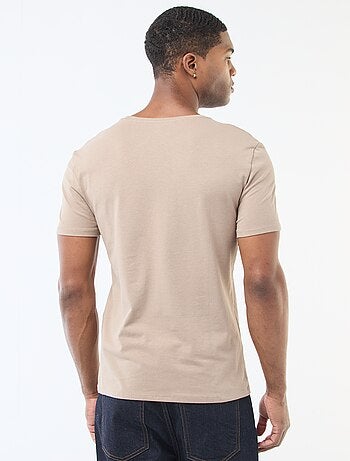 Tee-shirt uni - Slim fit