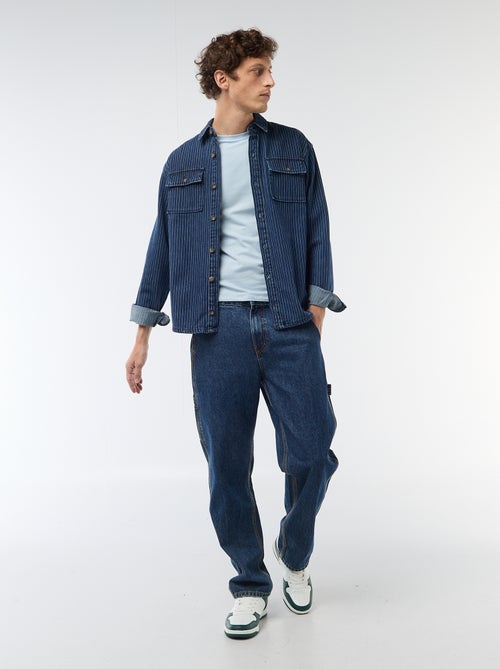 Tee-shirt uni - Slim fit - Kiabi Tee-shirt uni - Slim fit - Kiabi