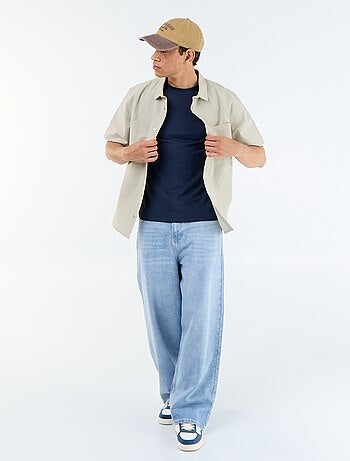 Tee-shirt uni - Slim fit