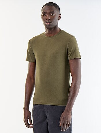 Tee-shirt uni - Slim fit