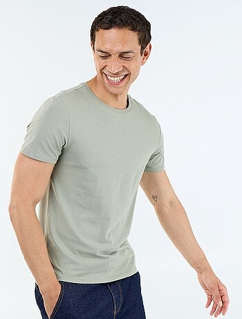Tee-shirt uni - Slim fit