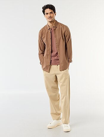 Tee-shirt uni - Slim fit