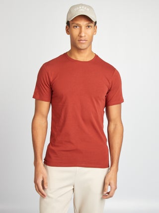 Tee-shirt uni - Slim fit