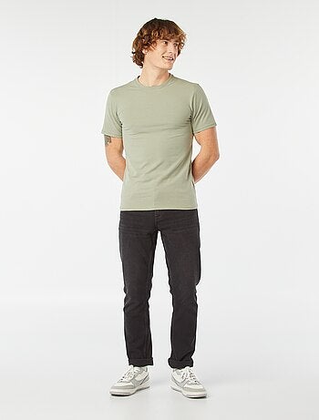 Tee-shirt uni - Slim fit
