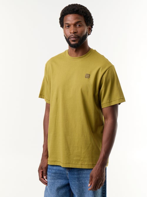 Tee-shirt uni à manches courtes confort fit - Kiabi - Kiabi Tee-shirt uni à manches courtes confort fit - Kiabi - Kiabi