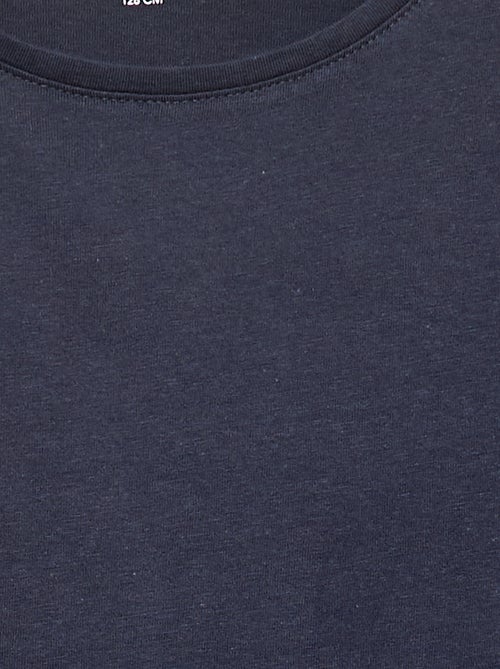 Tee-shirt uni - Kiabi