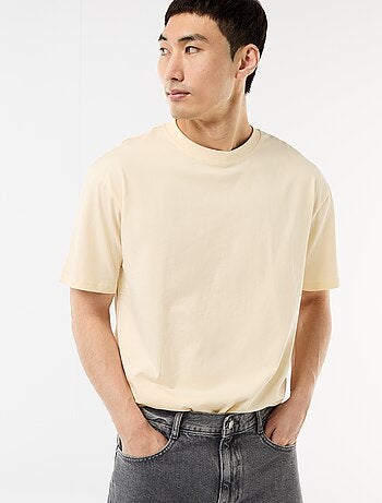 Tee-shirt uni confort fit / oversize