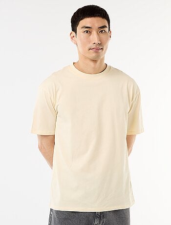 Tee-shirt uni confort fit / oversize