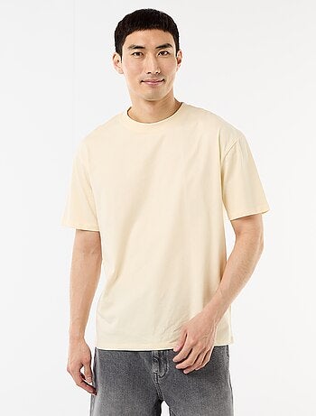 Tee-shirt uni confort fit / oversize