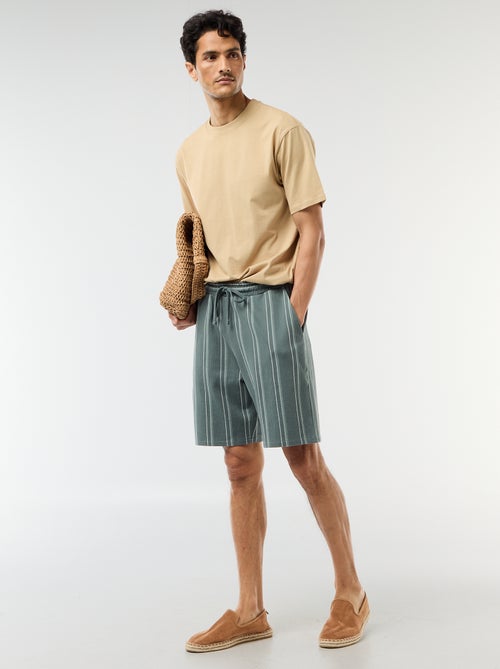 Tee-shirt uni confort fit / oversize - Kiabi Tee-shirt uni confort fit / oversize - Kiabi