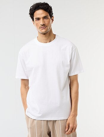 Tee-shirt uni confort fit / oversize