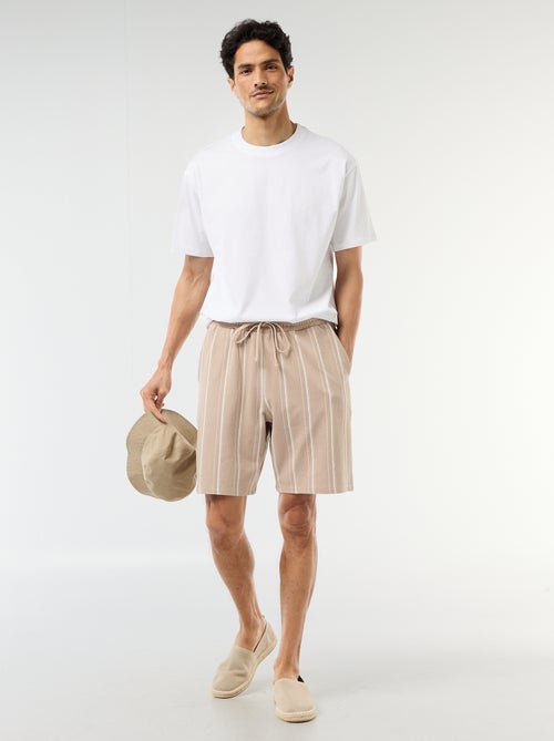 Tee-shirt uni confort fit / oversize - Kiabi Tee-shirt uni confort fit / oversize - Kiabi