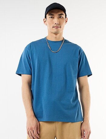 Tee-shirt uni confort fit / oversize