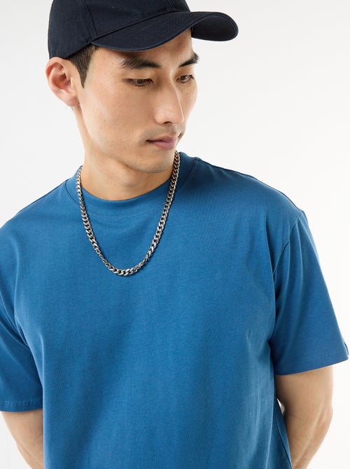 Tee-shirt uni confort fit / oversize - Kiabi