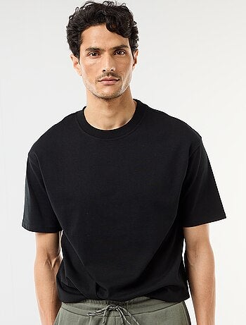 Tee-shirt uni confort fit / oversize