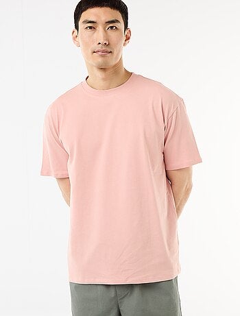 Tee-shirt uni confort fit / oversize