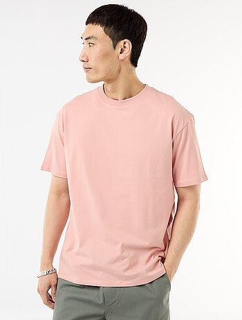 Tee-shirt uni confort fit / oversize