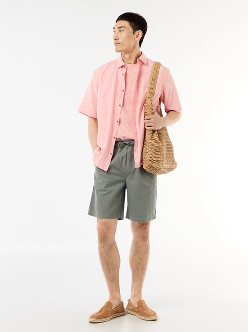 Tee-shirt uni confort fit / oversize - Kiabi