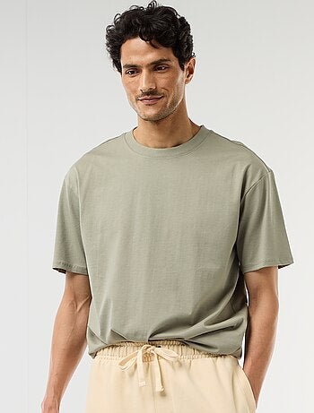 Tee-shirt uni confort fit / oversize
