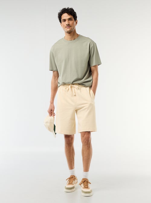 Tee-shirt uni confort fit / oversize - Kiabi Tee-shirt uni confort fit / oversize - Kiabi