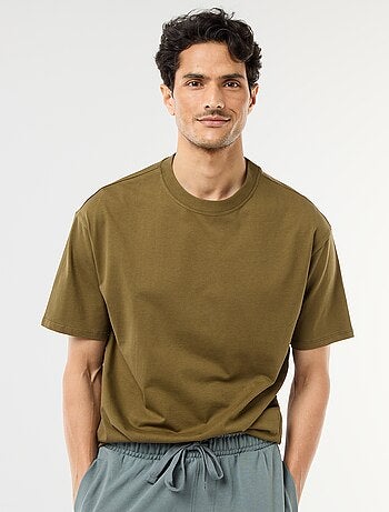 Tee-shirt uni confort fit / oversize