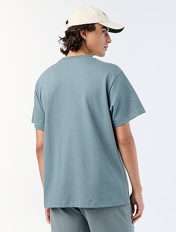 Tee-shirt uni coupe confort fit / oversize à manches courtes