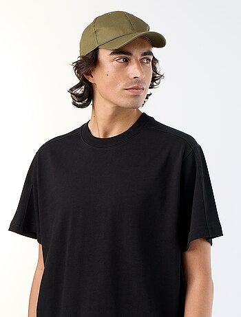 Tee-shirt uni coupe confort fit / oversize à manches courtes