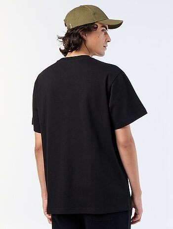 Tee-shirt uni coupe confort fit / oversize à manches courtes