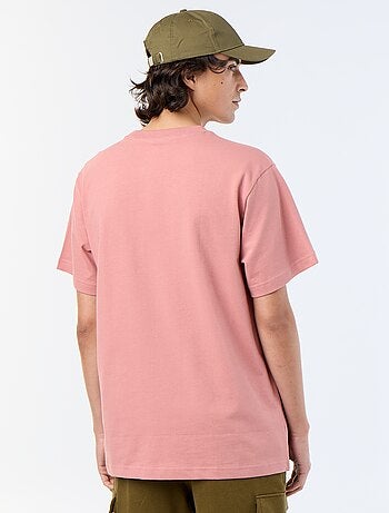 Tee-shirt uni coupe confort fit / oversize à manches courtes