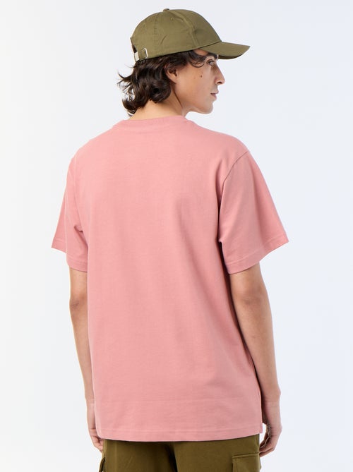 Tee-shirt uni coupe confort fit / oversize à manches courtes - Kiabi Tee-shirt uni coupe confort fit / oversize à manches courtes - Kiabi