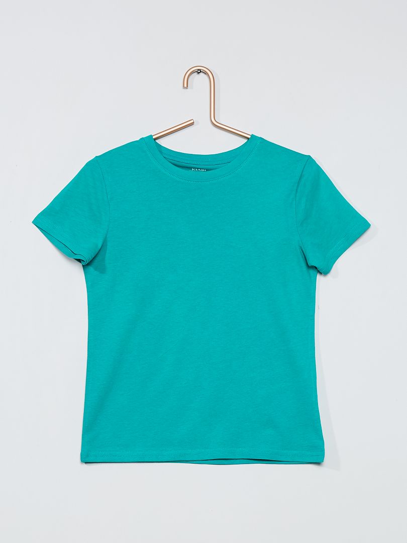 Teeshirt uni écoconçu VERT Kiabi 2.00€