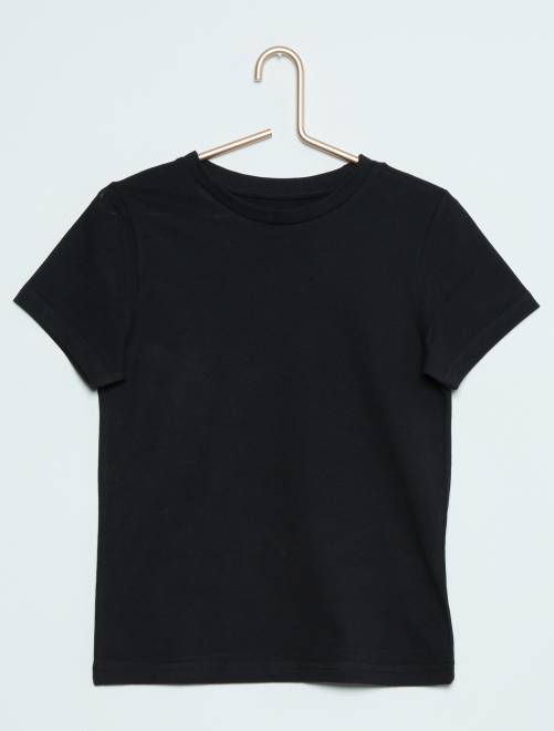Teeshirt uni pur coton Garçon Kiabi 2,00€