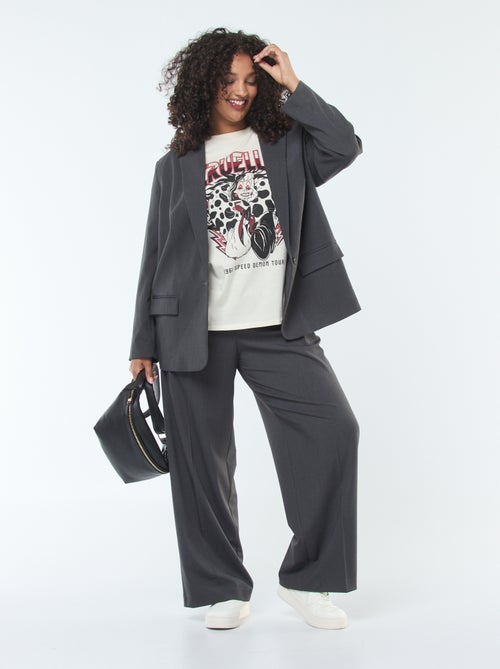 Tee-shirt 'Villains' 'Disney' à manches courtes - Kiabi