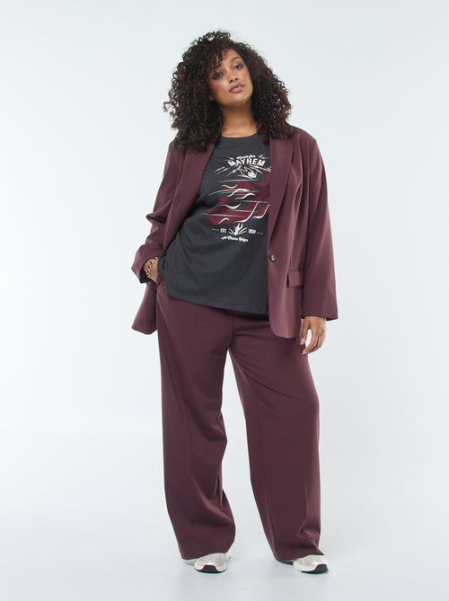 Tee-shirt 'Villains' 'Disney' à manches courtes - Kiabi