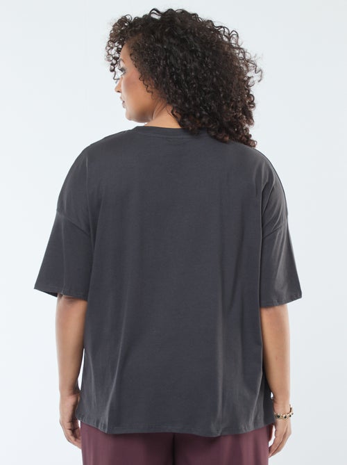 Tee-shirt 'Villains' 'Disney' à manches courtes - Kiabi