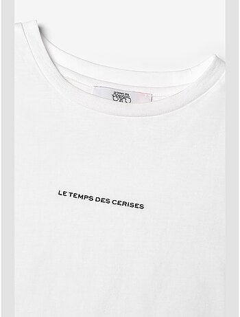 Tee-shirt vinagi 'le temps des cerises'