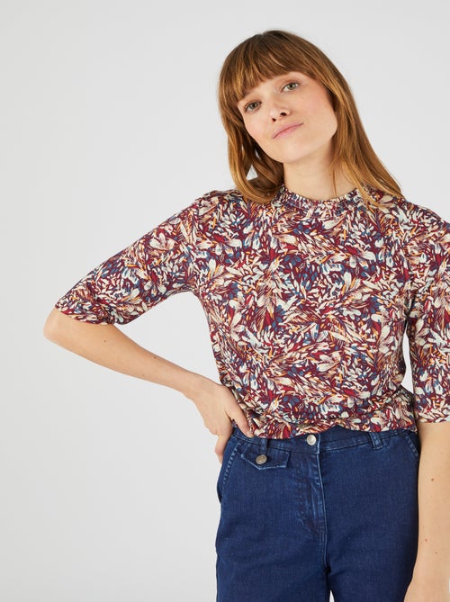 Tee-shirt viscose stretch - Damart - Kiabi