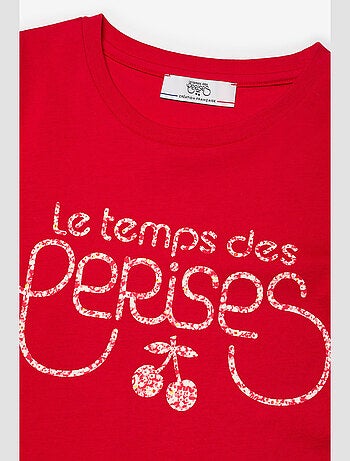 Tee-Shirt WANDAGI 'Le Temps Des Cerises'