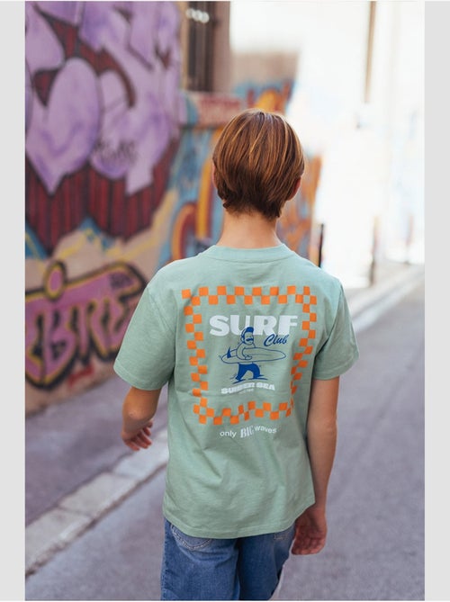 Tee-Shirt WAVEBO 'Le Temps Des Cerises' - Kiabi