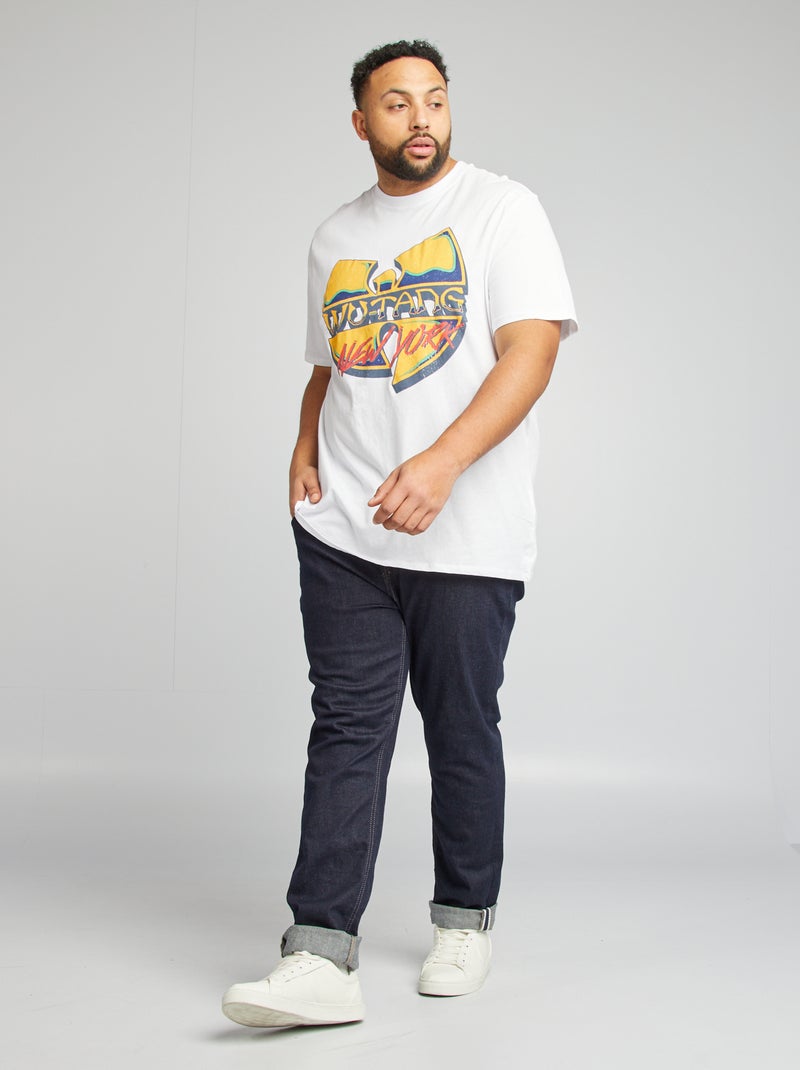 Tee-shirt 'Wutang' Blanc - Kiabi