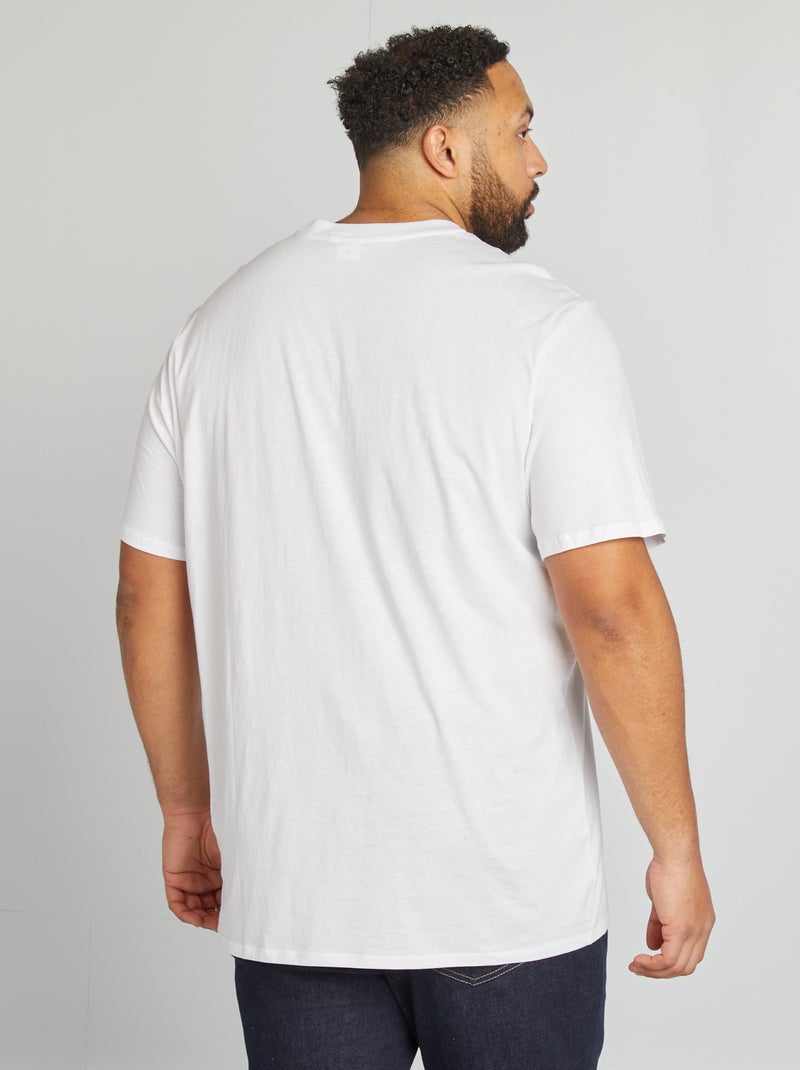 Tee-shirt 'Wutang' Blanc - Kiabi