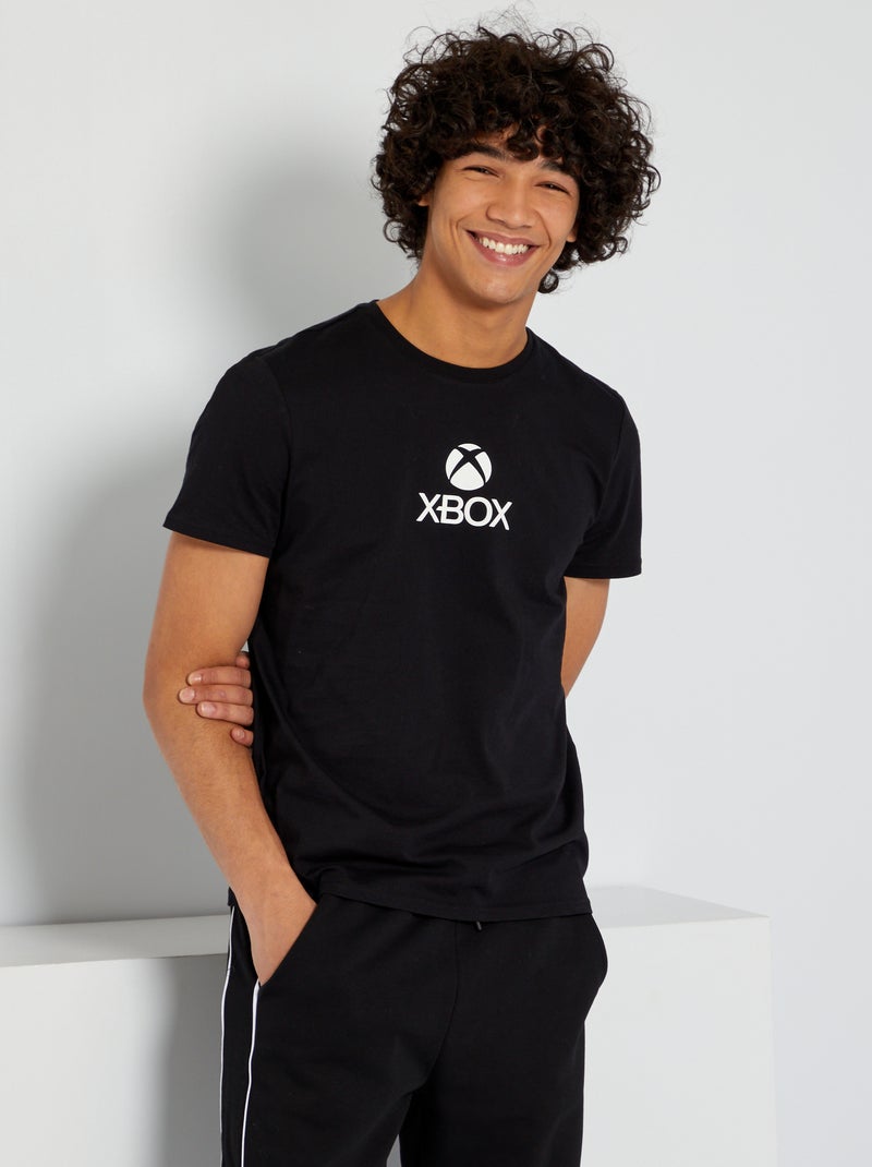 Tee-shirt 'XBOX' noir - Kiabi