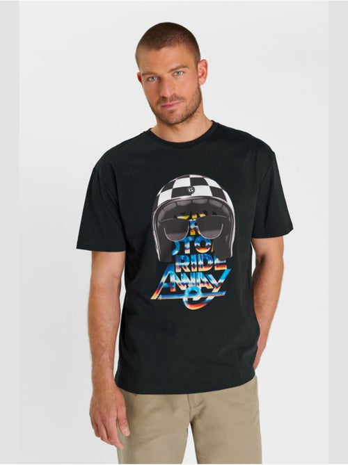 Tee-shirt yonas 'le temps des cerises' - Kiabi