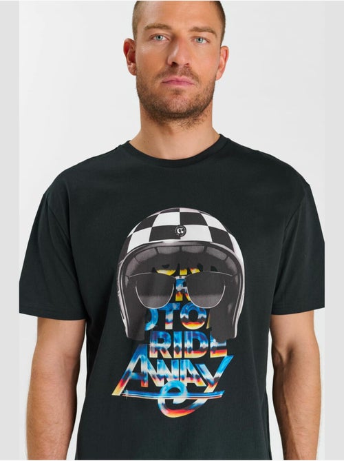 Tee-shirt yonas 'le temps des cerises' - Kiabi
