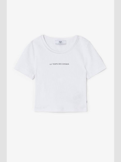 Tee-Shirt YUKONGI 'Le Temps Des Cerises' - Kiabi